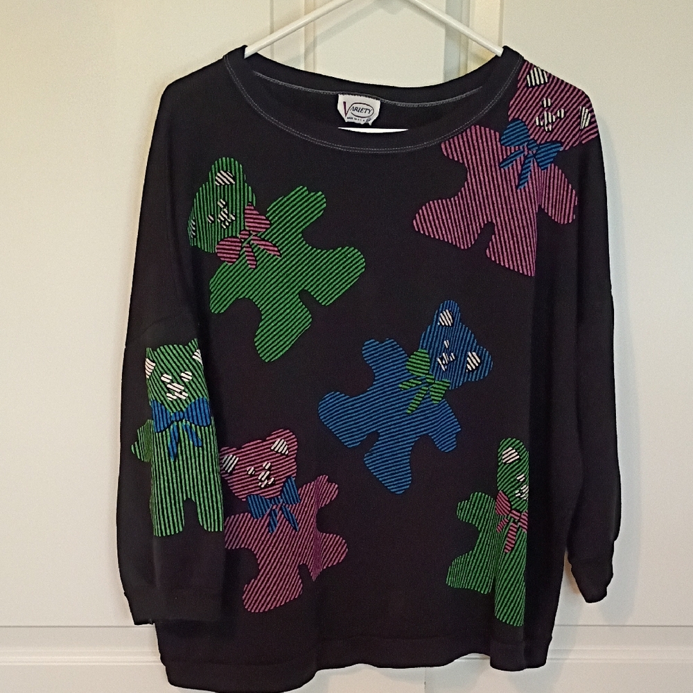 Variety USA Gummy Bear Top Size 44 Vintage